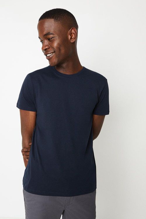 Mens Plain Crew Neck Tee