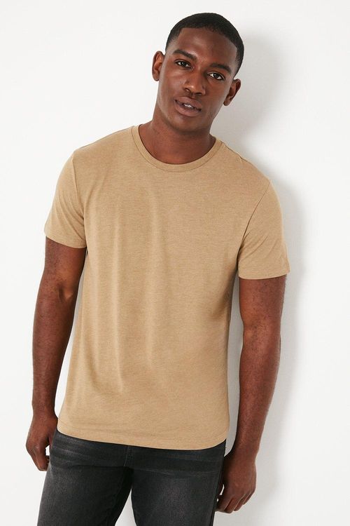 Mens Plain Crew Neck Tee