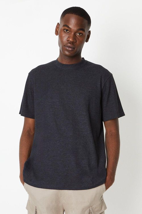 Mens Waffle Oversized T-shirt