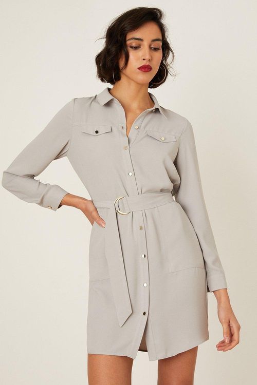 Womens Utility Mini Shirt...