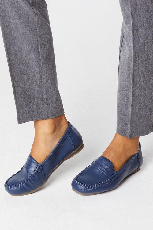 Womens Good For The Sole: Nessa Leather Comfort Loafers