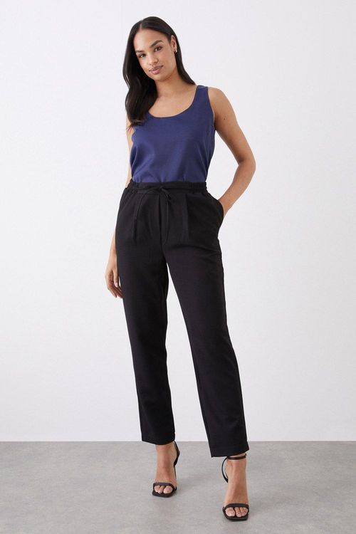 Womens Tie Waist Formal Jogger