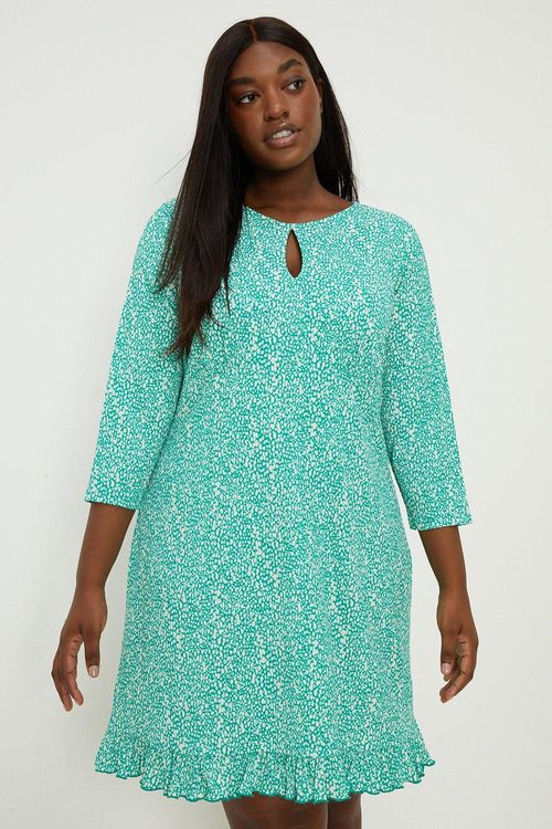 Womens Curve Green Keyhole...