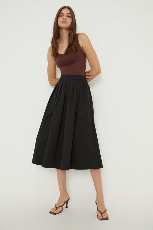 Womens Pleated Mini Skirt