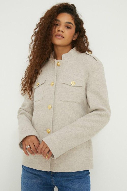 Womens Tall Wool Look...