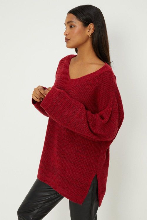 Womens V Neck Jumper