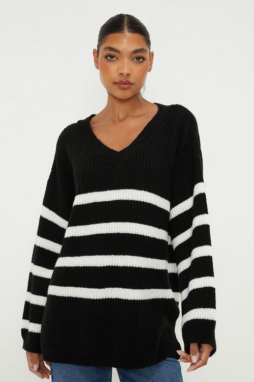 Womens V Neck Jumper