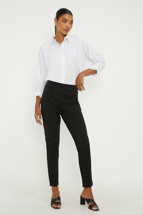 Womens Ponte Pintuck Seam...