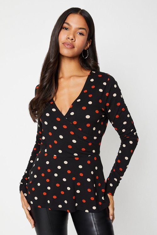 Womens Tall Spot  Long Sleeve...