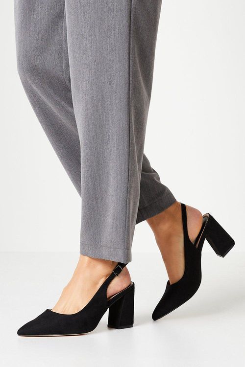 Womens Wide Fit Ellen Pointed...