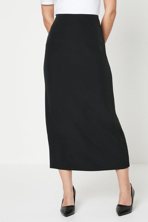 Womens Petite Midi Tailored...