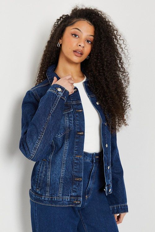 Womens Tall Denim Jacket