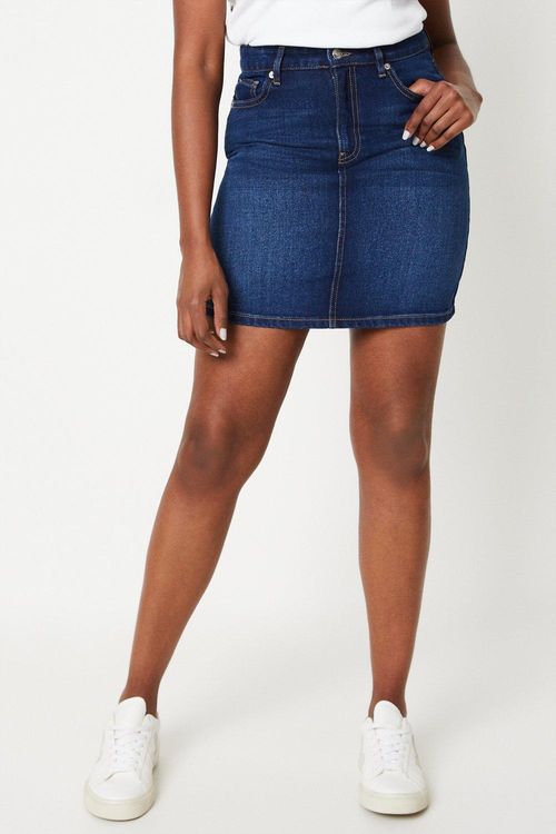 Womens Denim Mini Skirt