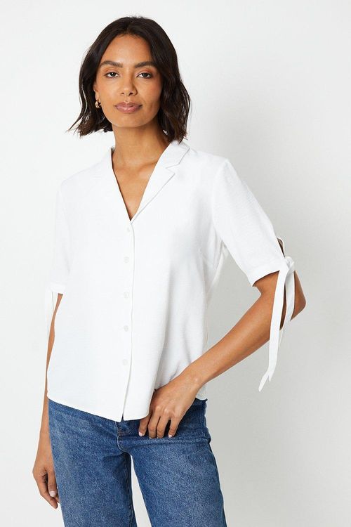 Womens Tie Sleeve Shirt