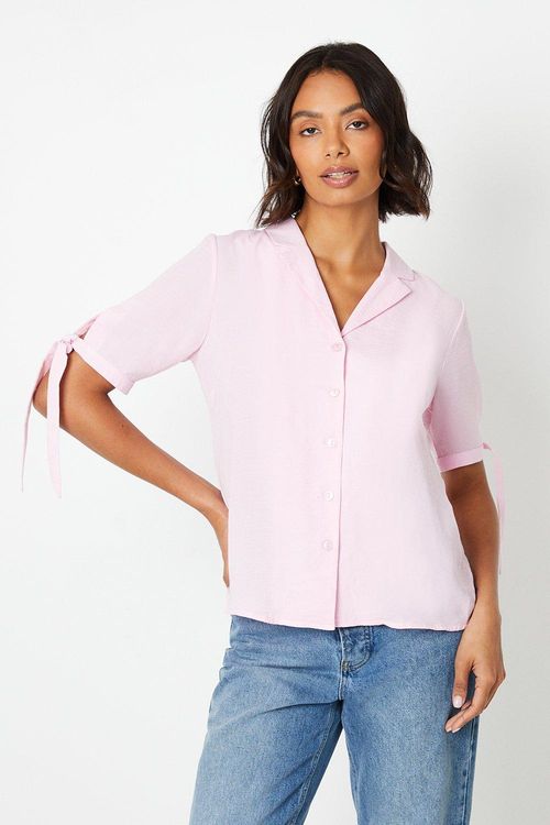 Womens Tie Sleeve Shirt