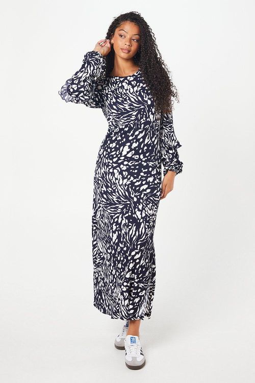 Womens Tall Navy Animal...