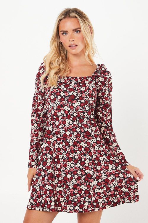 Womens Petite Ditsy Floral...