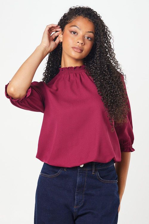 Womens Tall Half Sleeve Blouse