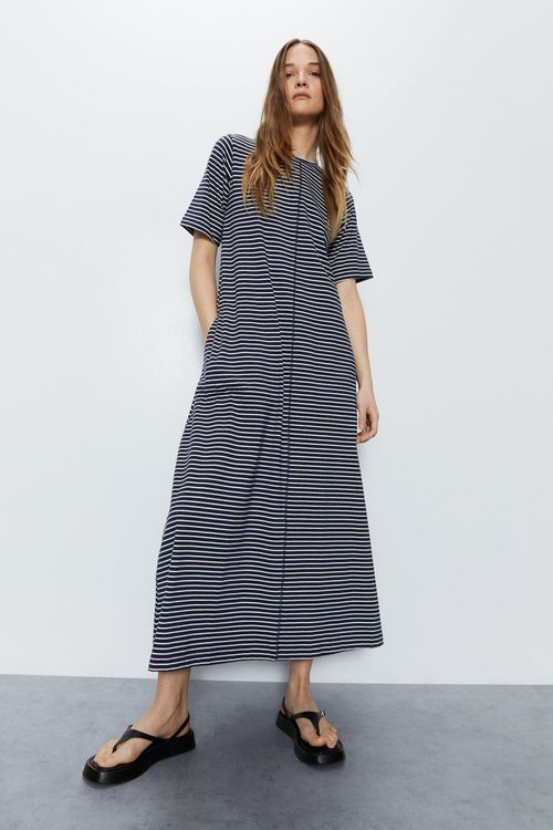 Womens Striped Clean Cotton...