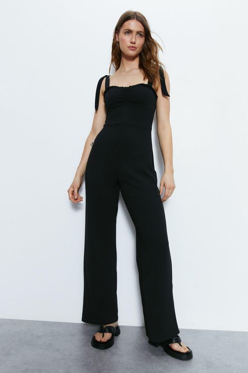 Womens Scuba Crepe Wide Leg...