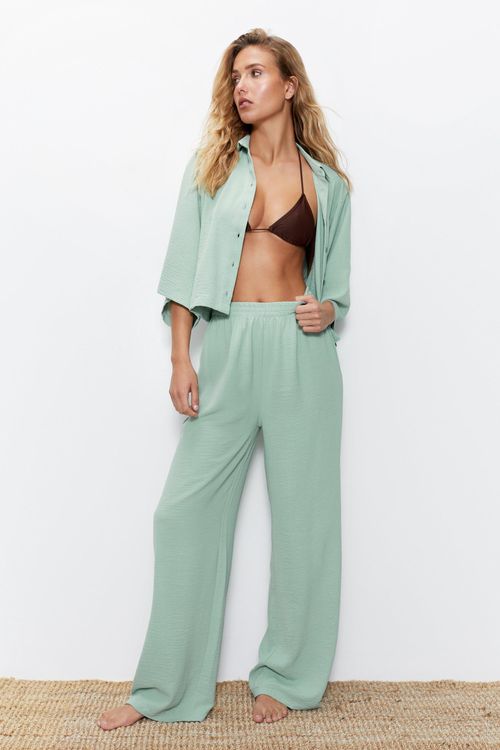 Womens Wide Leg Beach Pants