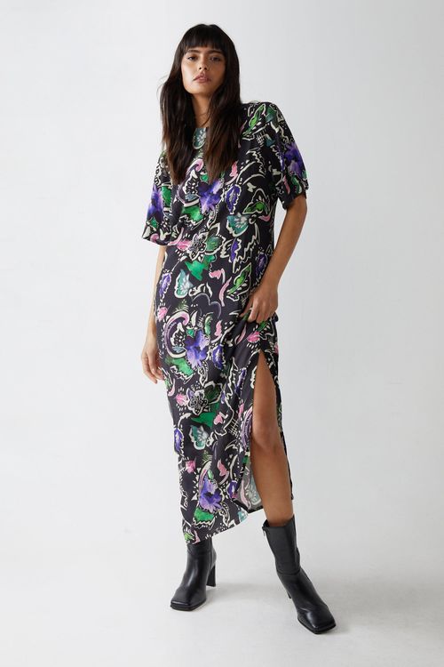 Womens Sketchy Floral Print...