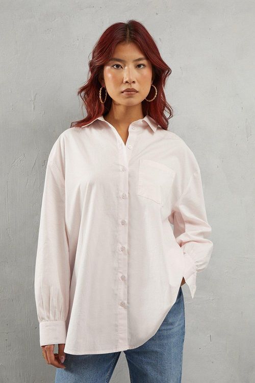 Womens Oversized Shirt - pale...