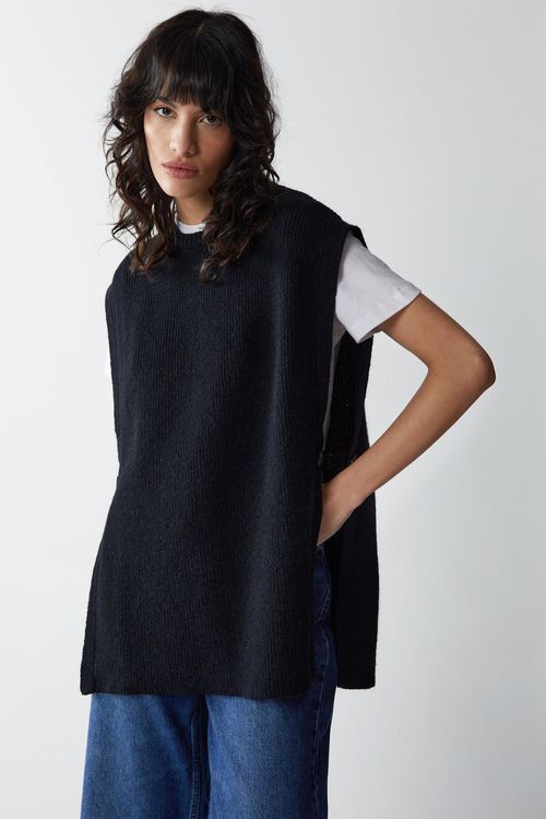 Womens Knitted Longline Tunic...