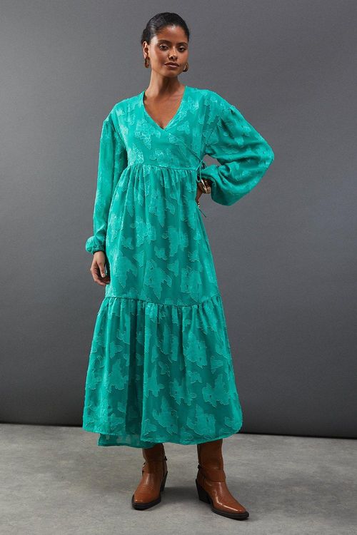 Womens Burnout Chiffon Wrap...