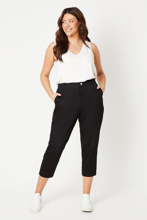 Womens Curve Stretch Crop...