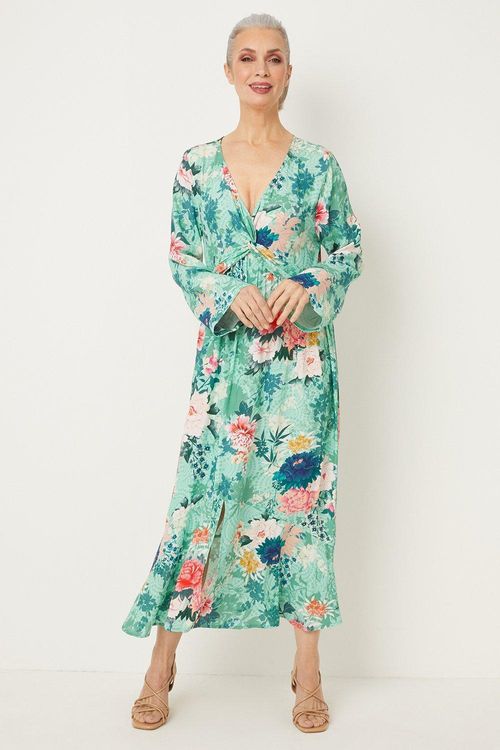 Womens Mint Floral Twist...