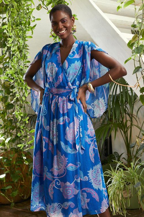 Womens Zandra Rhodes African...