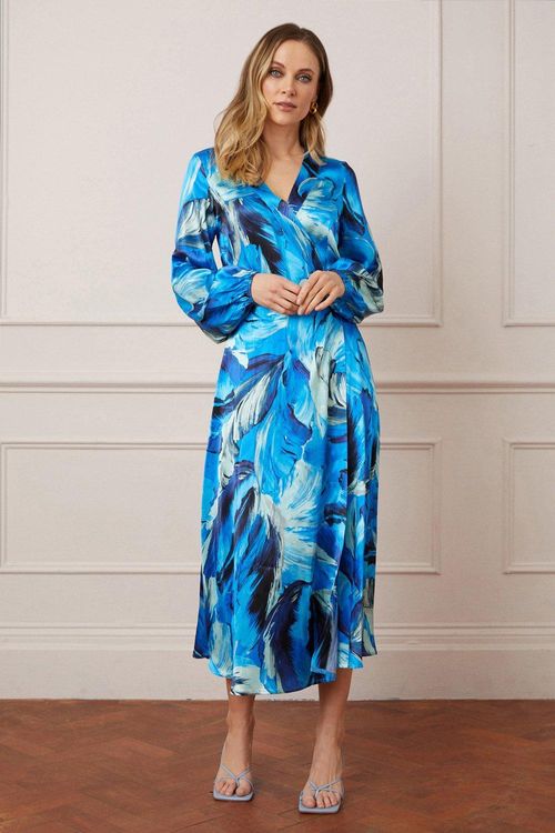 Womens Tall Feather Print...