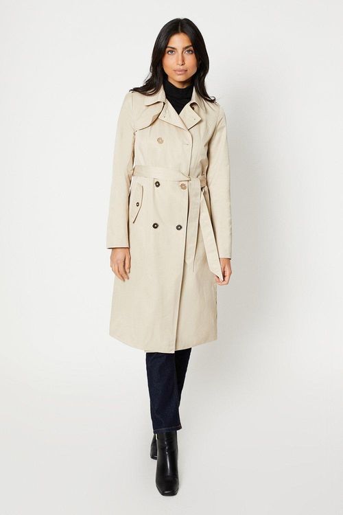 Womens Detail Trench Coat