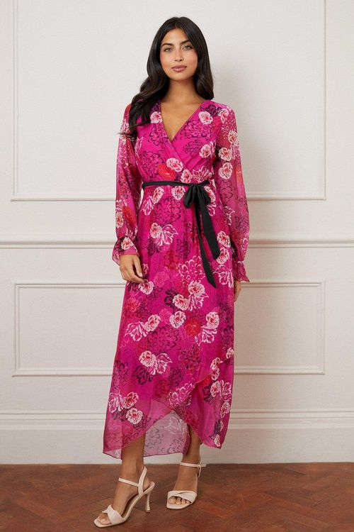 Womens Silk Mix Floral Wrap...