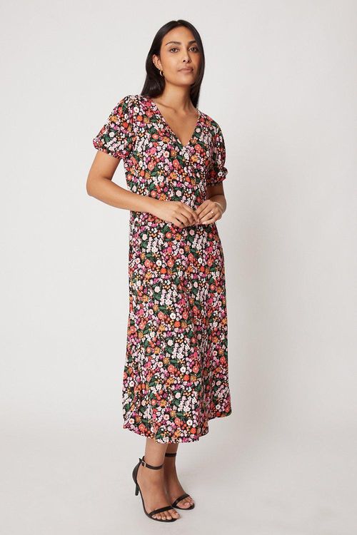 Womens Petite Ditsy Floral...