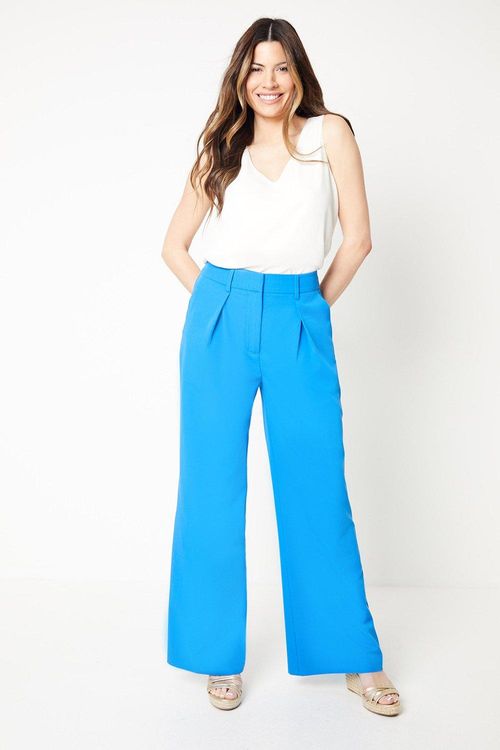 Womens Premium Wide Leg Trouser