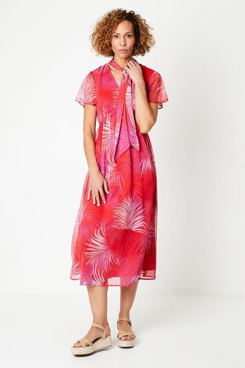 Womens Tall Palm Print...