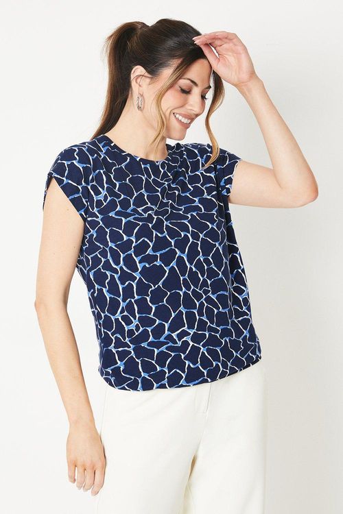 Womens Giraffe Print Jersey...