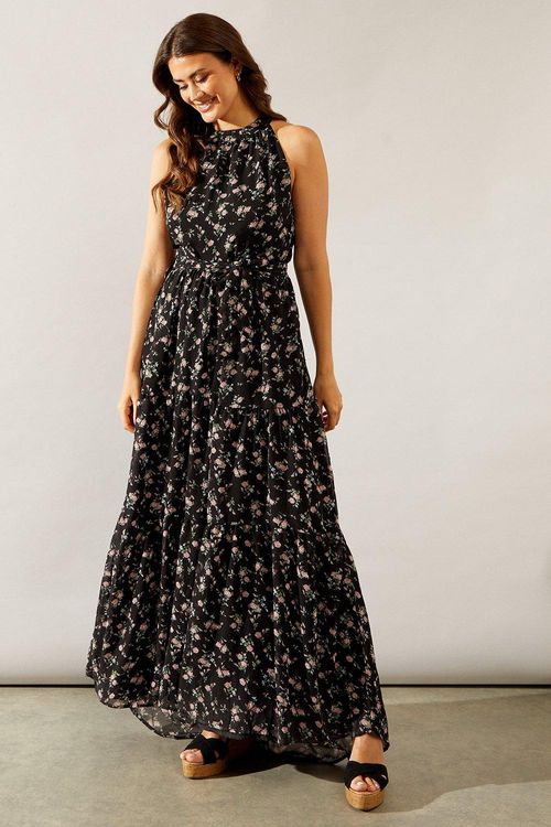 Womens Tall Floral Tiered...