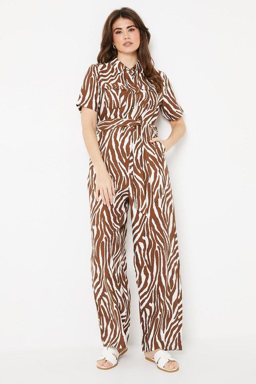 Womens Zebra Print Viscose...