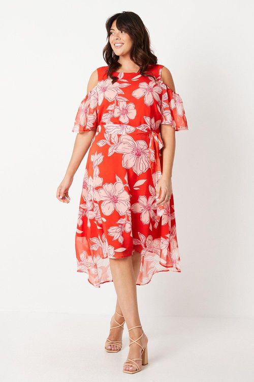 Womens Curve Coral Floral...