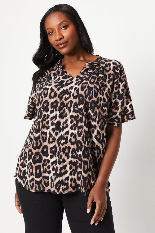 Womens Curve Animal Print...