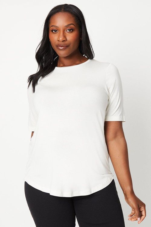 Womens Curve Modal Scoop Neck...