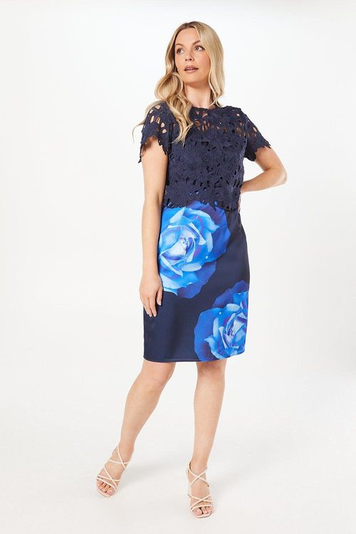 Womens Occasion Floral 2 In 1...