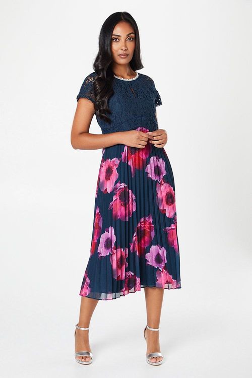 Womens Petite Occasion Floral...