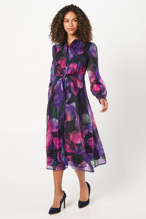 Womens Petite Occasion Floral...