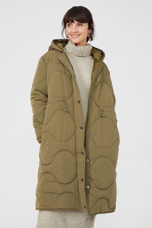 Womens Onion Quilted Longline...