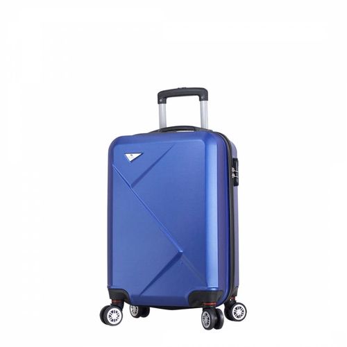 Blue Cabin Diamond Suitcase