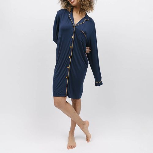 Navy Cosmo Nightshirt